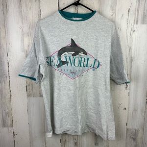 Vintage Sea World Orca Tee Single Stitch Made in USA